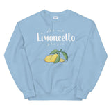 " For me Limoncello" Amalfi Coast Summer 2021 Unisex Sweatshirt - AMALFITANA STORE