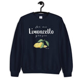 " For me Limoncello" Amalfi Coast Summer 2021 Unisex Sweatshirt - AMALFITANA STORE