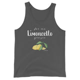 " For me Limoncello" Amalfi Coast Summer 2021 Unisex Tank Top - AMALFITANA STORE