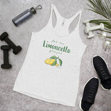 " For me Limoncello" Amalfi Coast Summer 2021 Women's Racerback Tank - AMALFITANA STORE