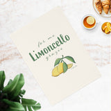 For Me Limoncello Cotton Tea Towel - AMALFITANA STORE
