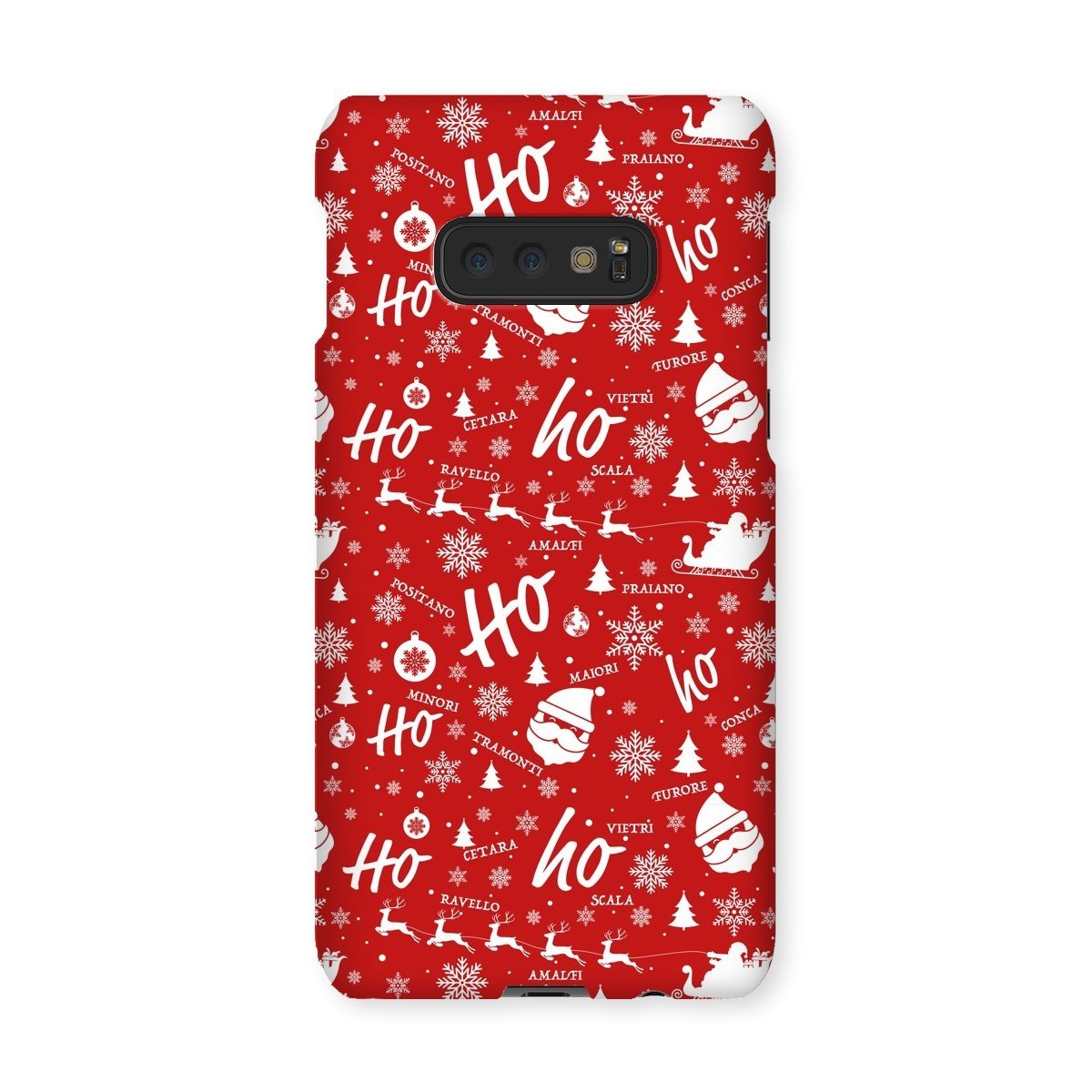 HoHo Xmas Amalfi Coast Snap Phone Case AMALFITANA STORE HoHo Xmas Amalfi Coast Snap Phone Case AMALFITANA STORE