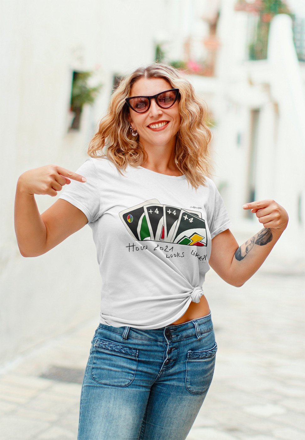 How 2021 Looks Like Women s short sleeve tied knotted t shirt AMALFITANA STORE