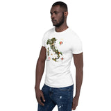 Italy Map Short-Sleeve Unisex T-Shirt - AMALFITANA STORE