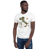 Italy Map Short-Sleeve Unisex T-Shirt