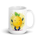 Lemon Gym Mug - Amalfi Coast Souvenir - AMALFITANA STORE