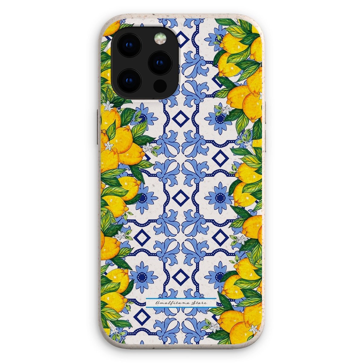 Lemon Tiles Eco Phone Case - AMALFITANA STORE