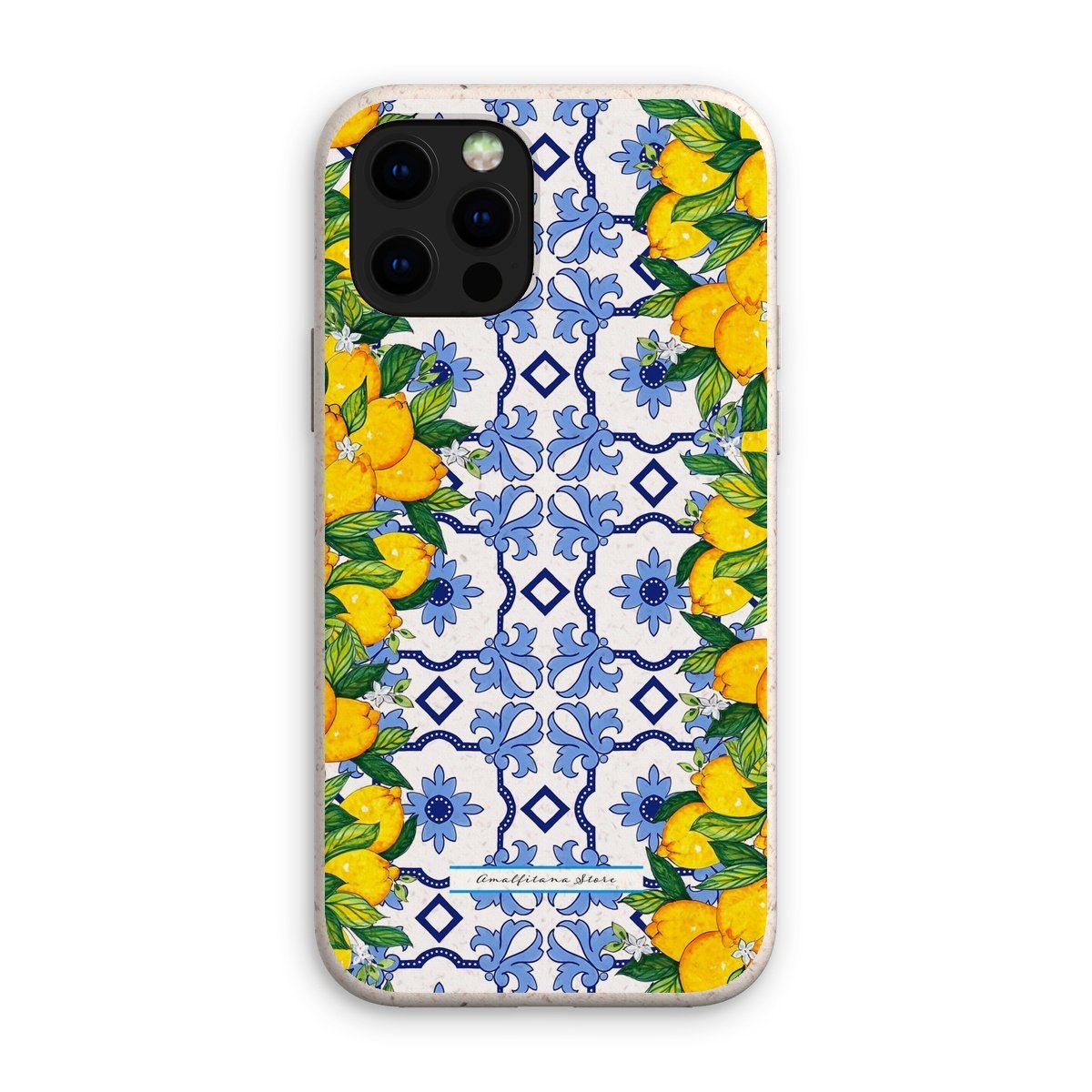 Lemon Tiles Eco Phone Case - AMALFITANA STORE