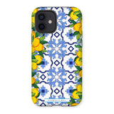 Lemon Tiles Phone Tough Case - AMALFITANA STORE