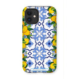 Lemon Tiles Phone Tough Case - AMALFITANA STORE