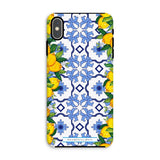 Lemon Tiles Phone Tough Case - AMALFITANA STORE