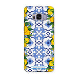 Lemon Tiles Phone Tough Case - AMALFITANA STORE