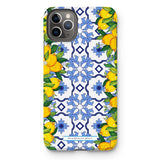 Lemon Tiles Phone Tough Case - AMALFITANA STORE