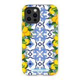 Lemon Tiles Phone Tough Case - AMALFITANA STORE