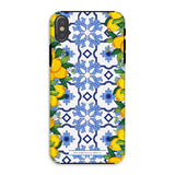 Lemon Tiles Phone Tough Case - AMALFITANA STORE