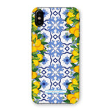 Lemon Tiles Snap Phone Case - AMALFITANA STORE