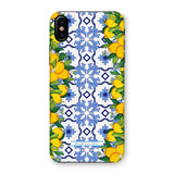 Lemon Tiles Snap Phone Case - AMALFITANA STORE