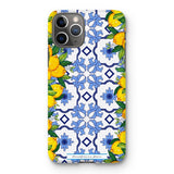 Lemon Tiles Snap Phone Case - AMALFITANA STORE
