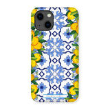 Lemon Tiles Snap Phone Case - AMALFITANA STORE