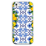 Lemon Tiles Snap Phone Case - AMALFITANA STORE