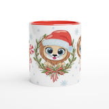 Leo Xmas White 11oz Ceramic Mug - AMALFITANA STORE