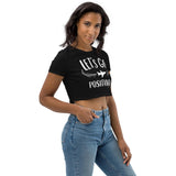 "Let's go to Positano" Organic Crop Top - AMALFITANA STORE