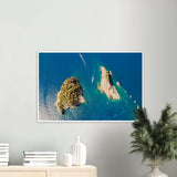 "Li Galli Island" Aerial View Premium Semi-Glossy Print