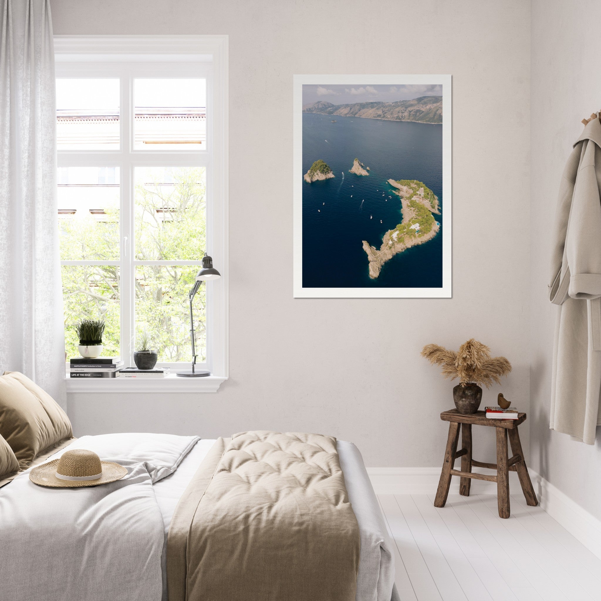 Li Galli Island - Positano | Amalfi Coast | Drone Shot | Print Museum-Quality Matte Paper - AMALFITANA STORE