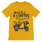 Life is a Journey - Vespa Collection - Short-Sleeve Unisex T-Shirt Bella+Canvas - AMALFITANA STORE