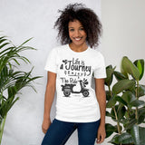Life is a Journey - Vespa Collection - Short-Sleeve Unisex T-Shirt Bella+Canvas - AMALFITANA STORE