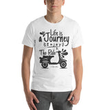 Life is a Journey - Vespa Collection - Short-Sleeve Unisex T-Shirt Bella+Canvas - AMALFITANA STORE