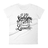 "Limoncello" Women's short sleeve t-shirt - AMALFITANA STORE