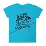 "Limoncello" Women's short sleeve t-shirt - AMALFITANA STORE