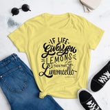 "Limoncello" Women's short sleeve t-shirt - AMALFITANA STORE