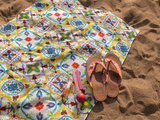 Majolica Amalfitana Beach Towel Summer 2021 - AMALFITANA STORE