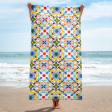 Majolica Amalfitana Beach Towel Summer 2021 - AMALFITANA STORE