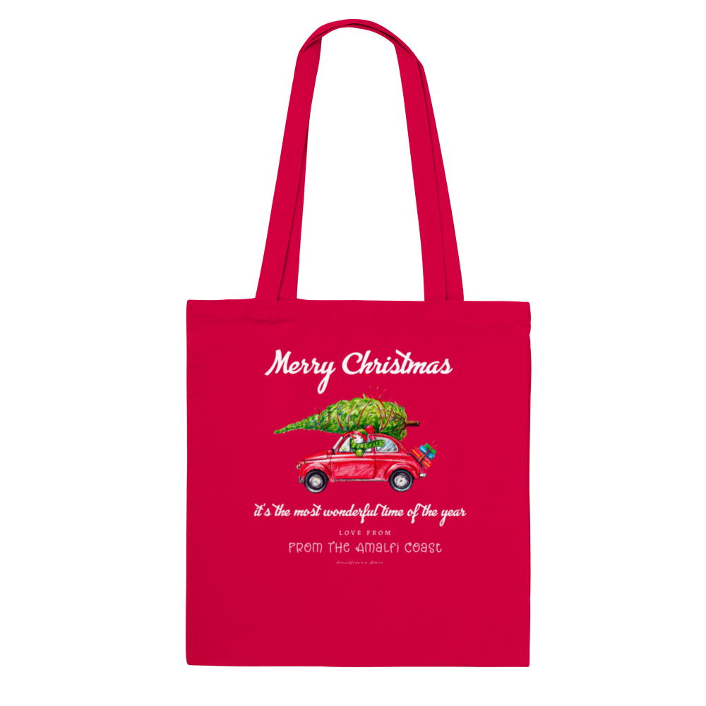 Merry Christmas Classic Tote Bag - AMALFITANA STORE