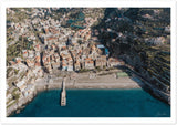 Minori Aerial View Premium Semi-Glossy Print