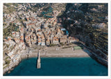 Minori Aerial View Premium Semi-Glossy Print