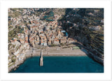 Minori Aerial View Premium Semi-Glossy Print