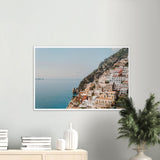 Positano Buildings Premium Semi-Glossy Print