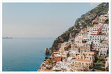 Positano Buildings Premium Semi-Glossy Print