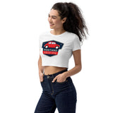 "Positano Dolce Vita" Organic Crop Top - AMALFITANA STORE