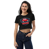"Positano Dolce Vita" Organic Crop Top - AMALFITANA STORE