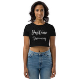 "Positano Dreaming" Organic Crop Top - AMALFITANA STORE