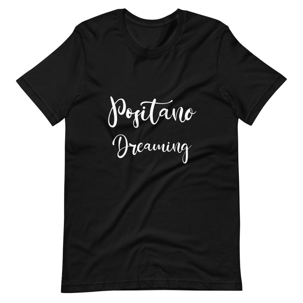 "Positano Dreaming" Short-Sleeve Unisex T-Shirt - AMALFITANA STORE
