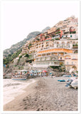 Positano Main Beach Premium Semi-Glossy Print