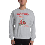 Positano Summer Travel - Vespa Collection - Unisex Sweatshirt - AMALFITANA STORE