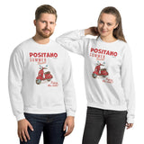 Positano Summer Travel - Vespa Collection - Unisex Sweatshirt - AMALFITANA STORE