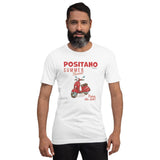 Positano Summer Travel Vespa Short-Sleeve Unisex T-Shirt Bella+Canvas
